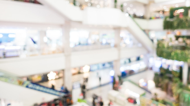 商業施設内のイメージ