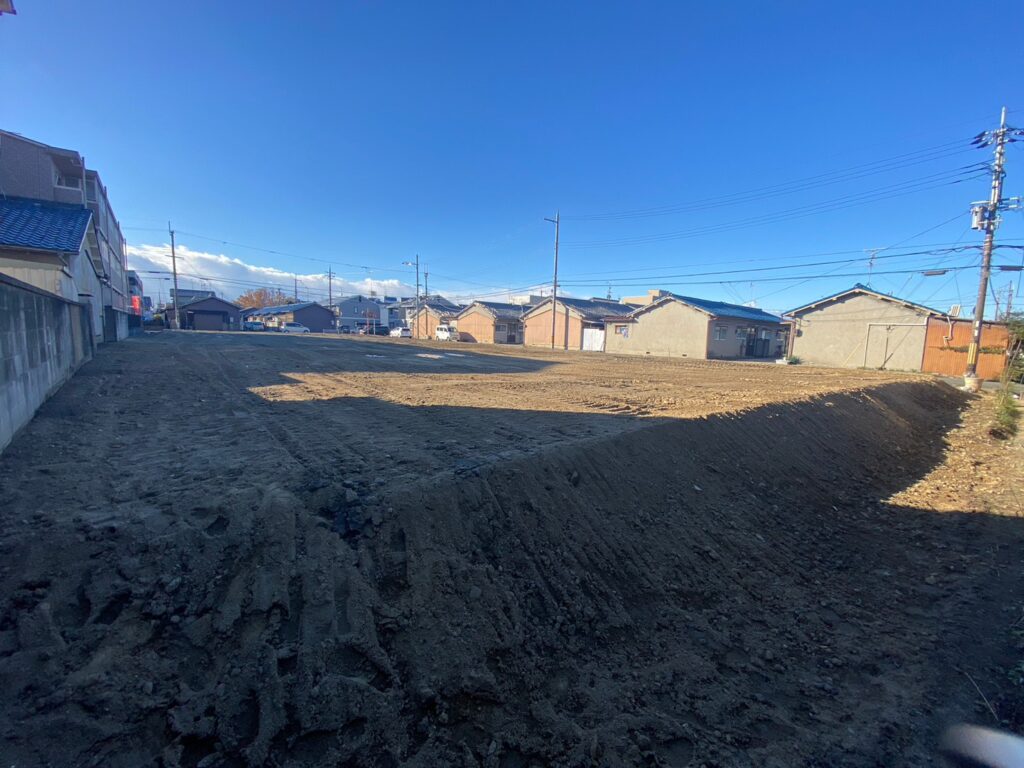 【成約済】　奈良市大安寺6丁目【建築条件なし土地】