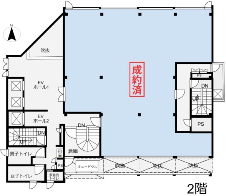 【貸テナント】成約済　FOREST SQUARE(フォレストスクエア) 2F