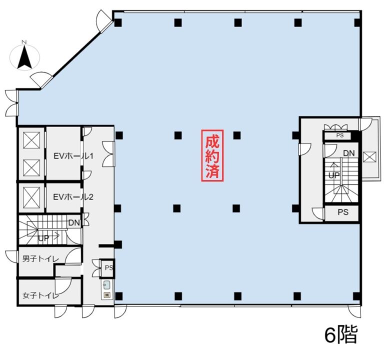 【貸テナント】 成約済　FOREST SQUARE(フォレストスクエア) 6F