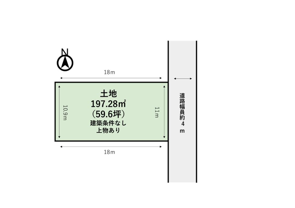 【成約済み】奈良市平松三丁目【建築条件なし土地】
