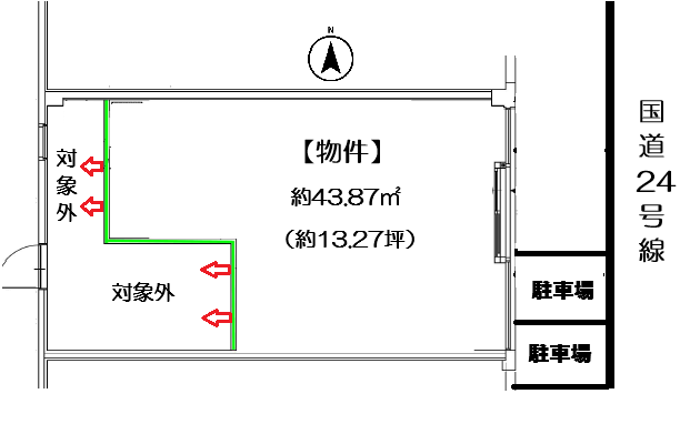 【貸テナント】畑山ビル1階